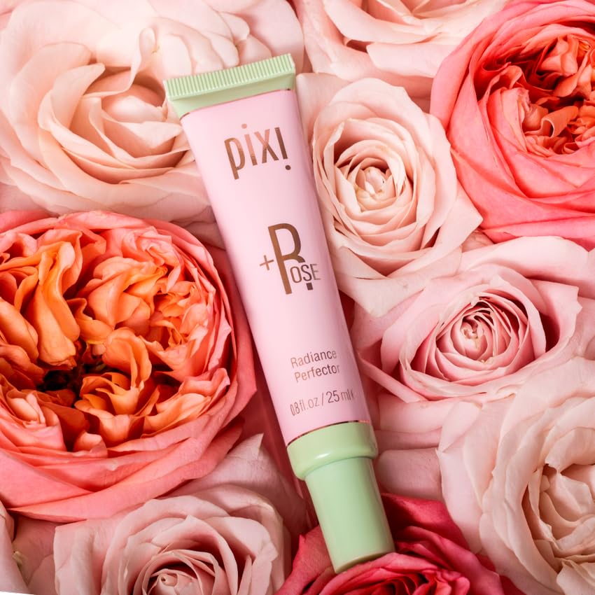 Pixi Rose Radiance Perfector worn during daytime for natural glow
