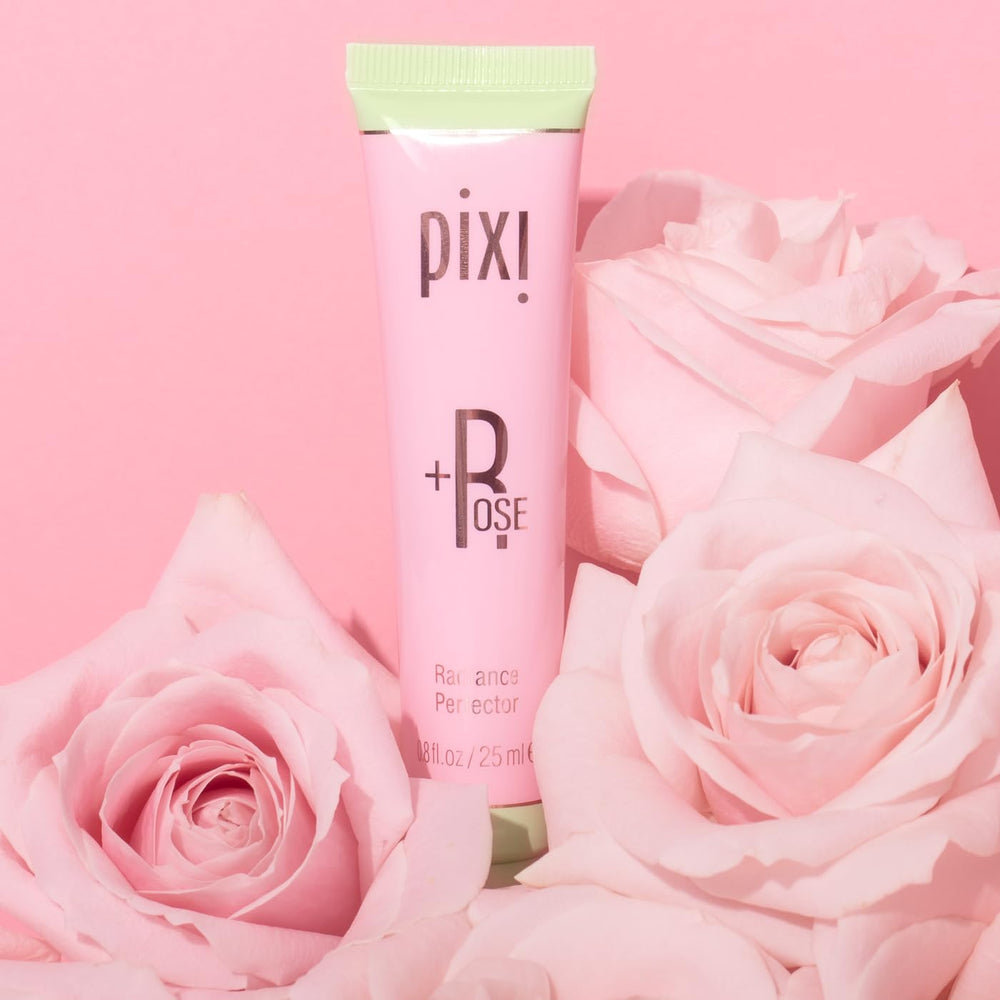 Close-up of rose-water ingredient in Pixi Rose Radiance Perfector