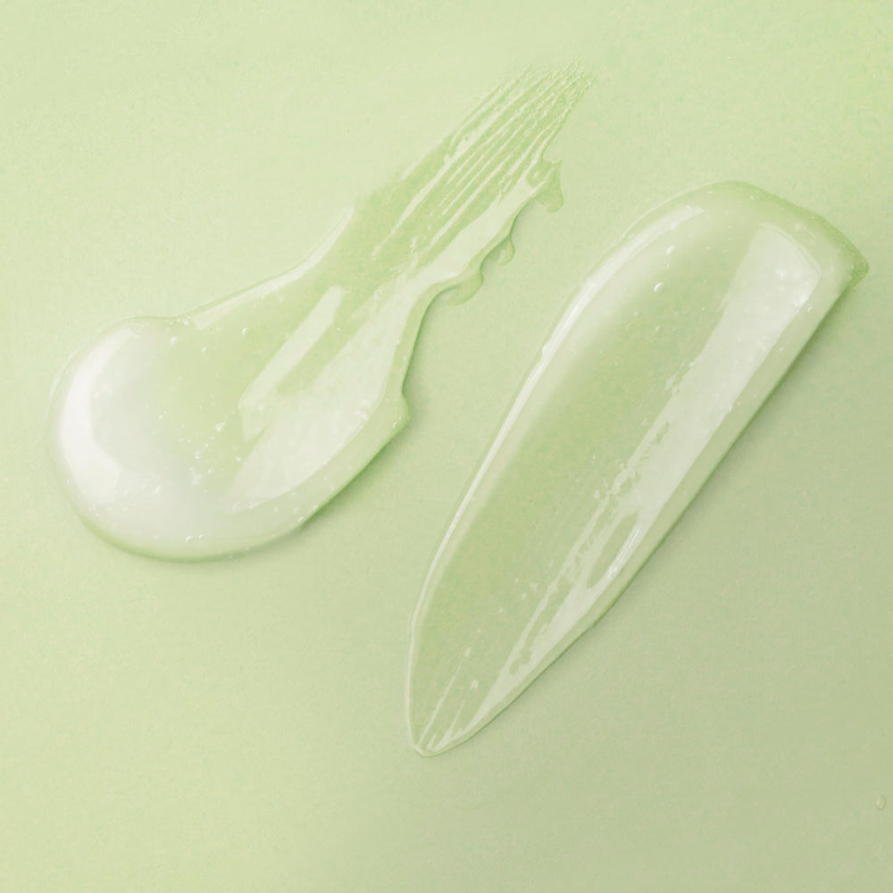 Pixi Rose Remedy Mask texture closeup displays smooth jelly consistency.