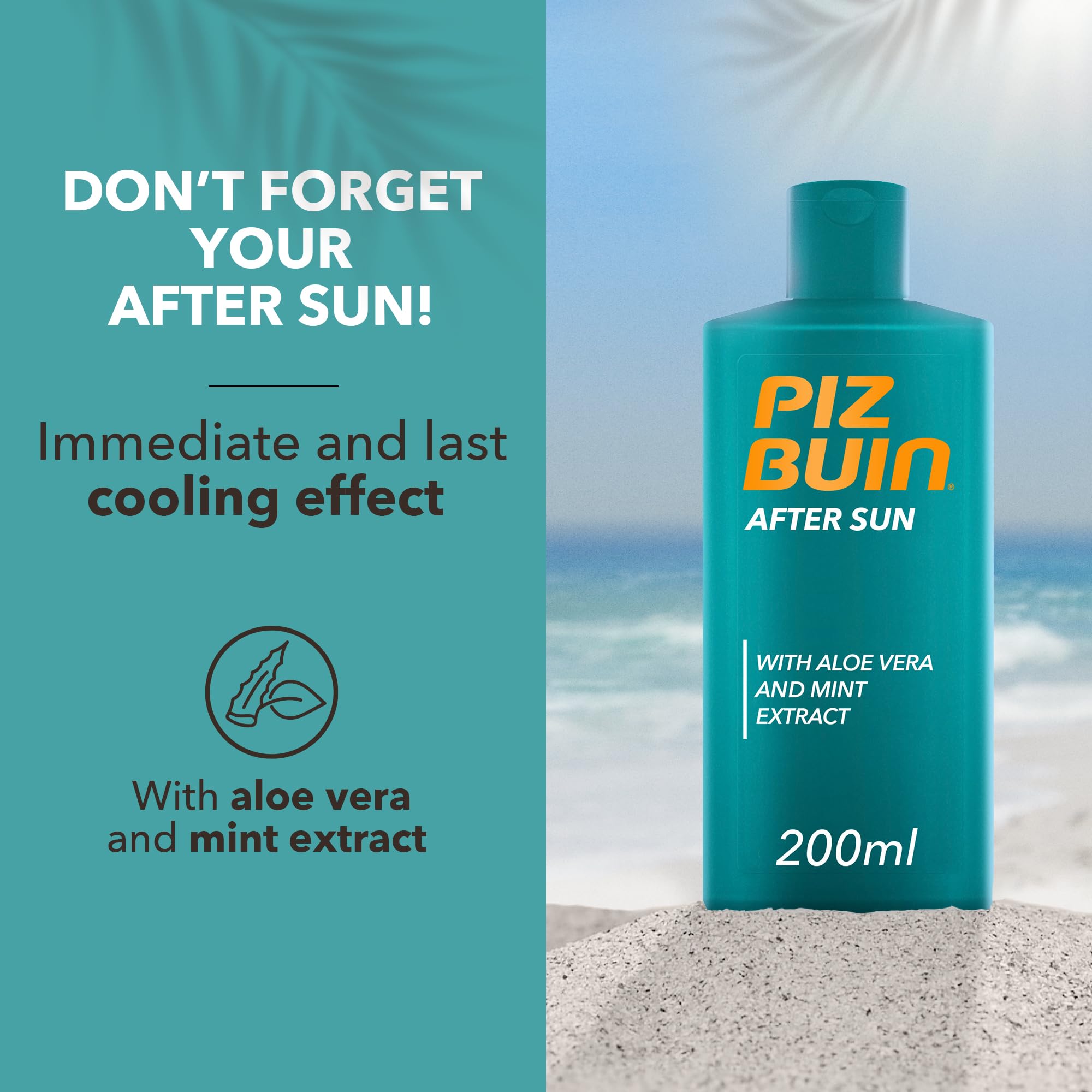 Piz Buin Allergy SPF50+ applied to skin during routine protection