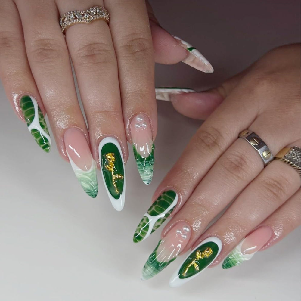 Pizadix crown nail charms to enhance regal nail styles.