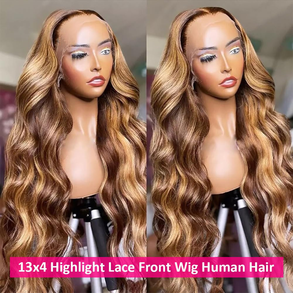 Pizazz 13x4 HD transparent lace detail for seamless parting.