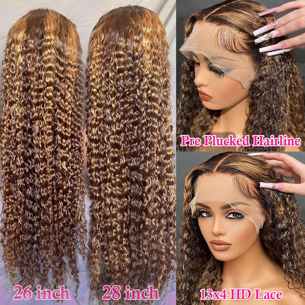 Pizazz deep wave honey blonde 26in with rich texture and shine.