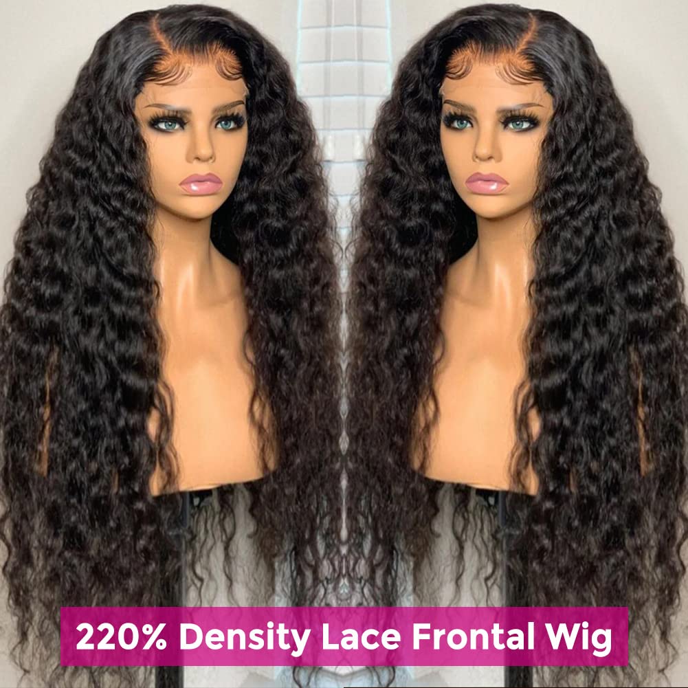 Pizazz 13x4 lace front wig with transparent lace for an invisible hairline.