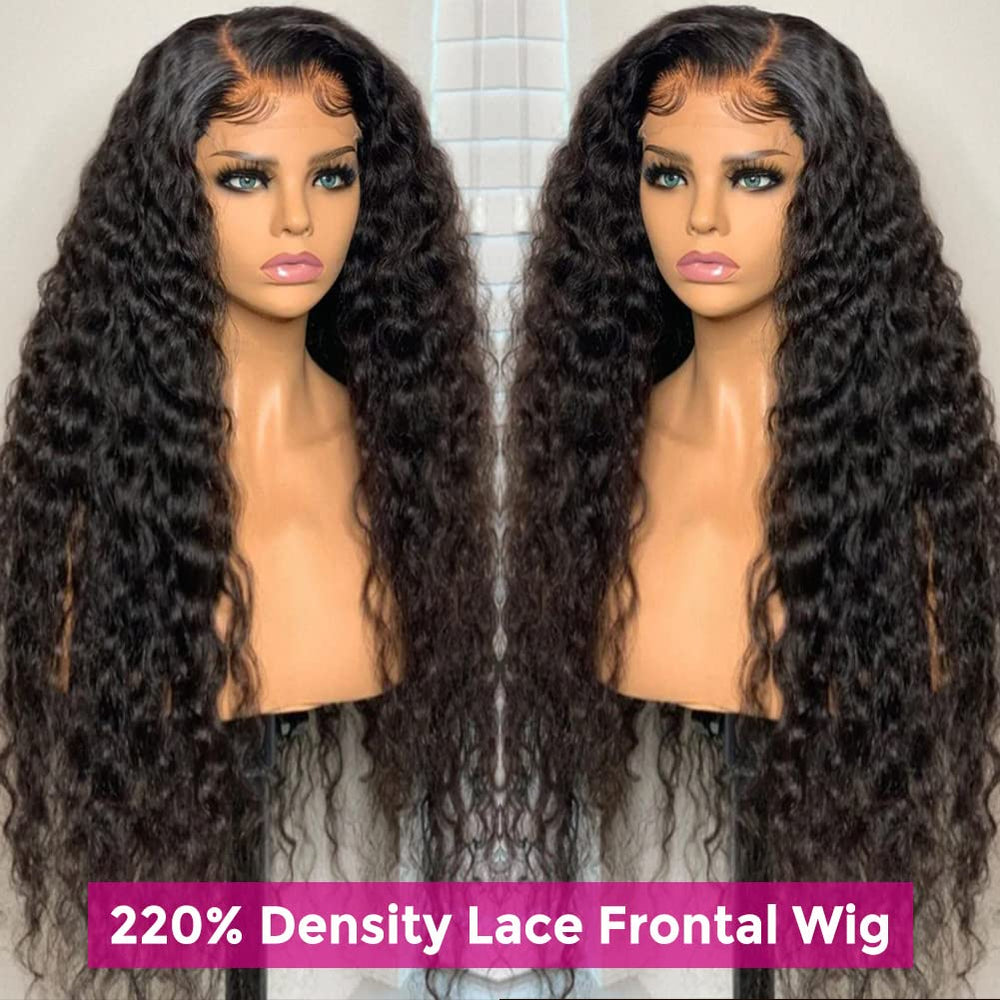 Pizazz 13x4 lace front wig with transparent lace for an invisible hairline.