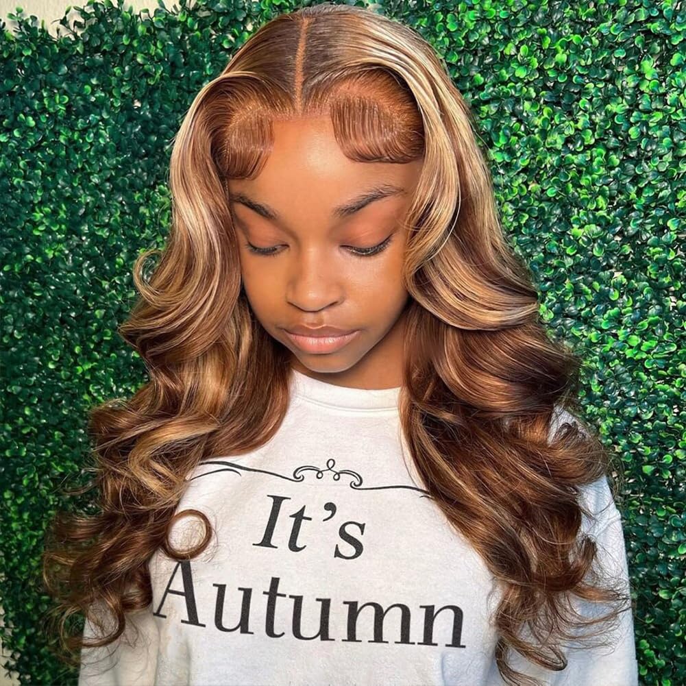 Pizazz Honey Blonde lace front wig with seamless scalp visibility for everyday wear