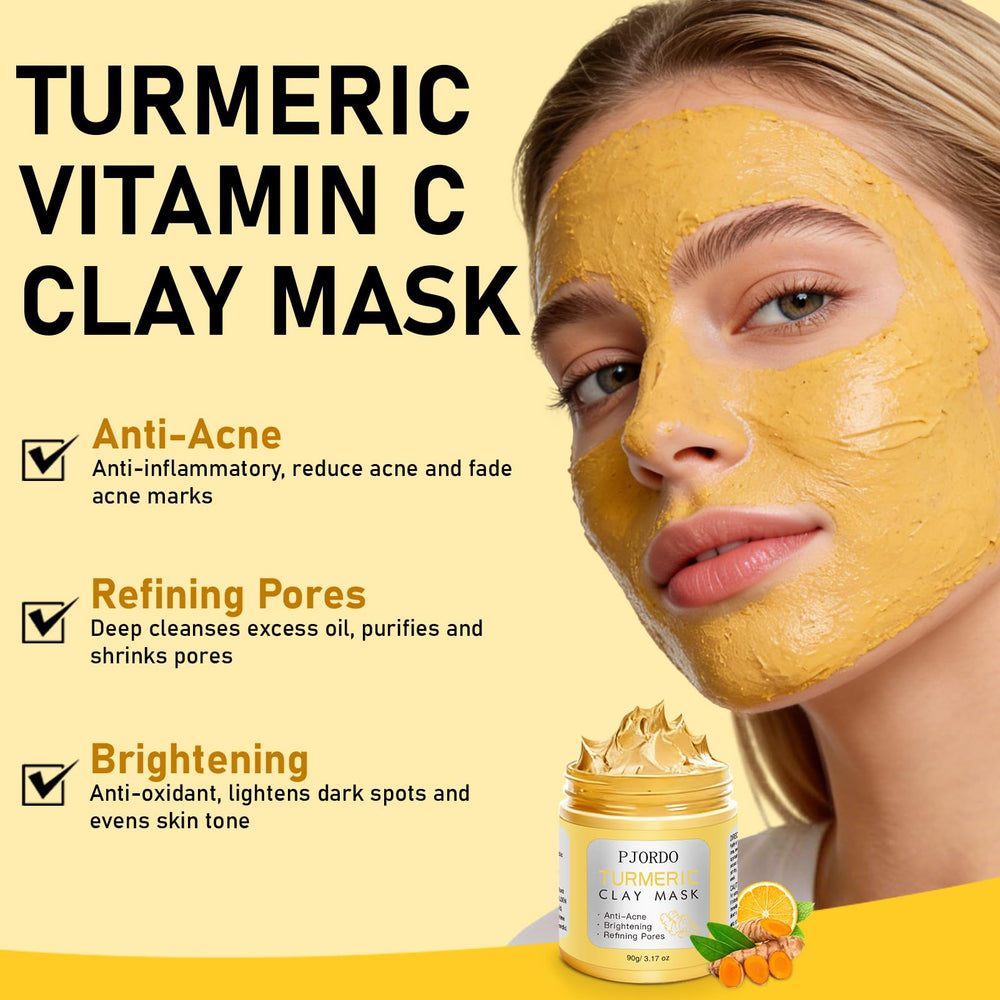 Pjordo avocado green tea mask 90g creamy formula nourishes and detoxifies