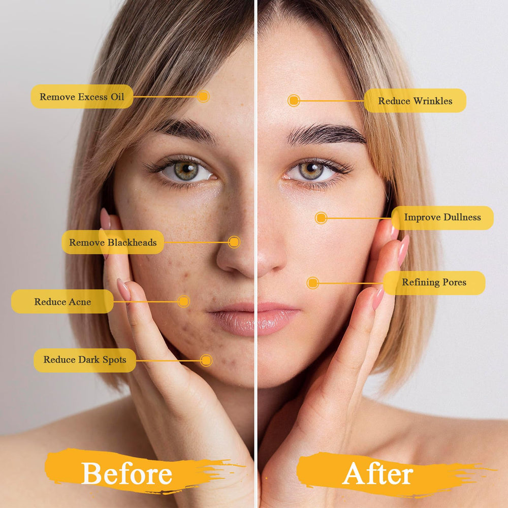 Pjordo clay mask texture close-up emphasizing creamy consistency and gentle exfoliation.