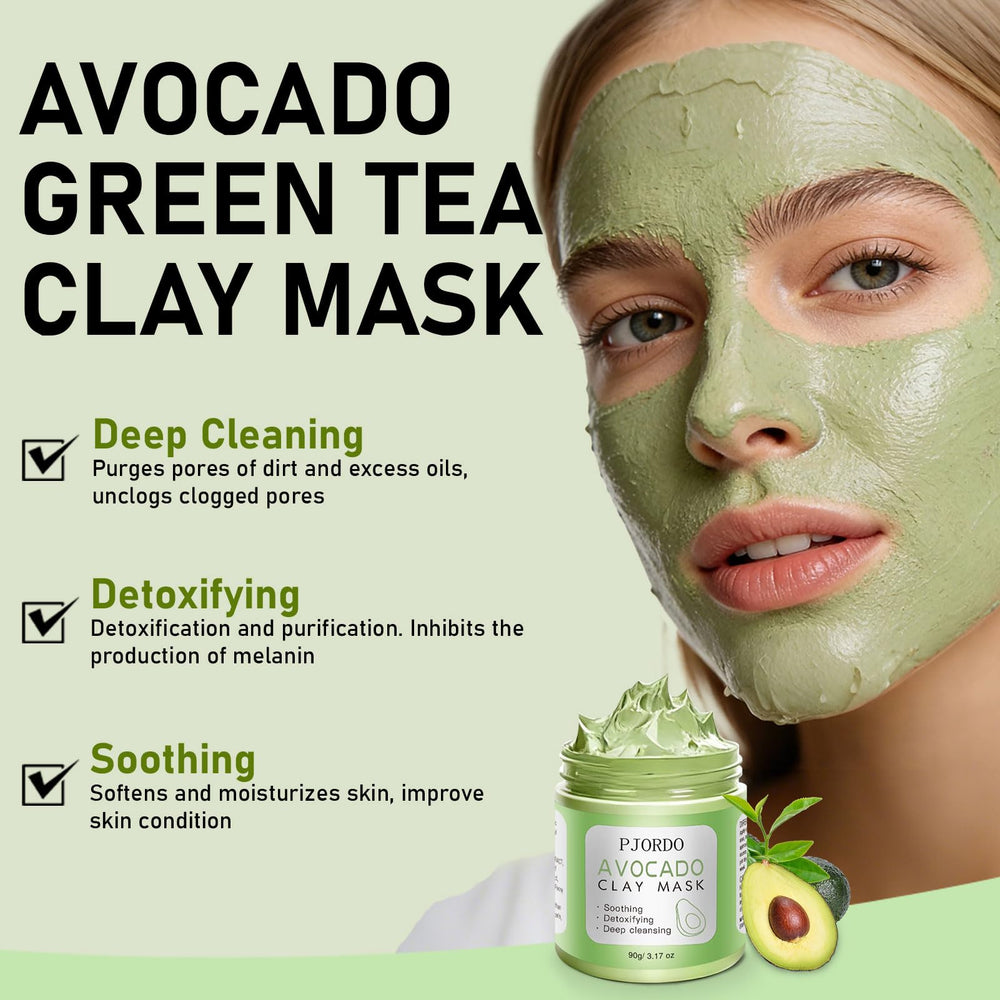Pjordo face mask set packaging front view ideal gift for her
