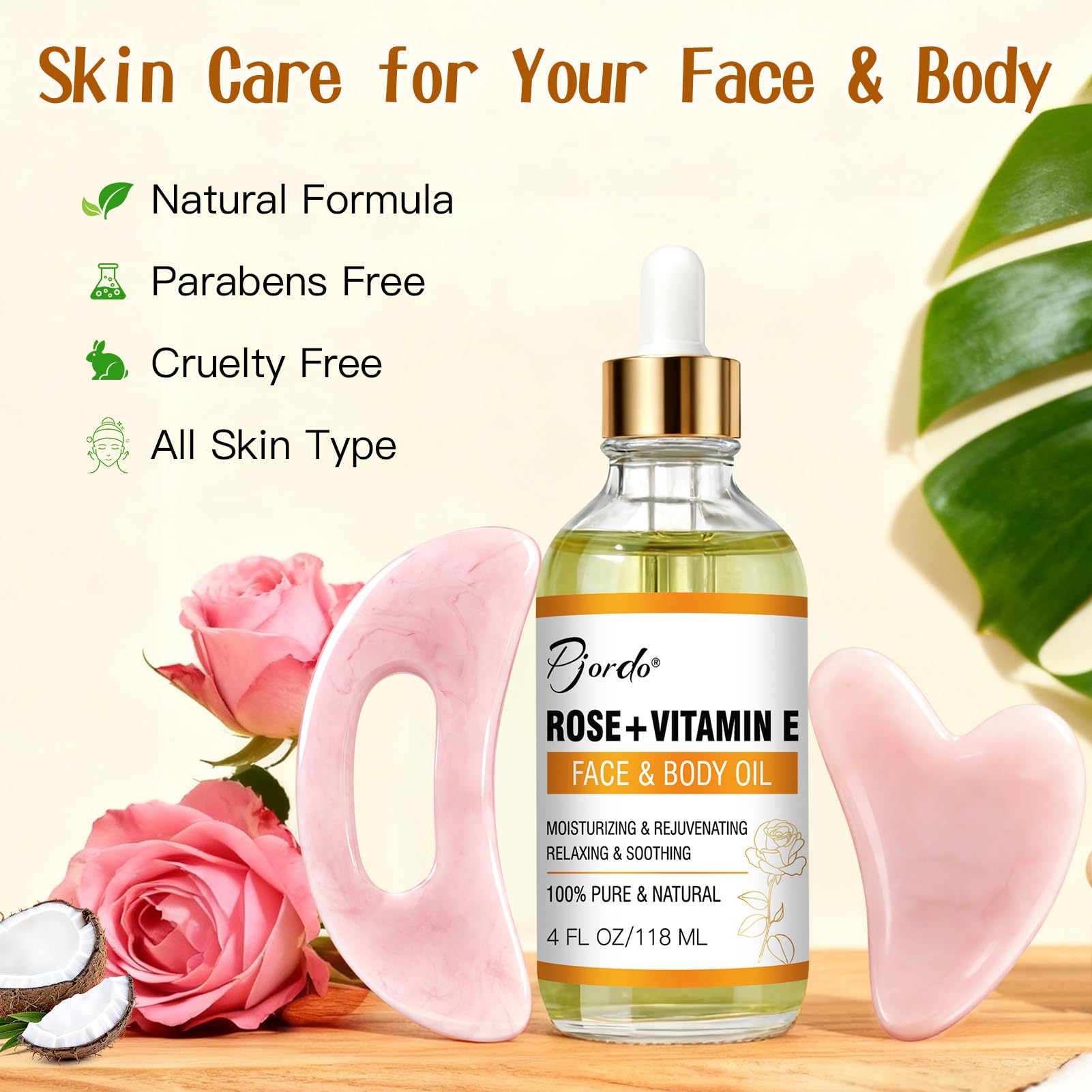 Pjordo Hydrating set for face and body care routine