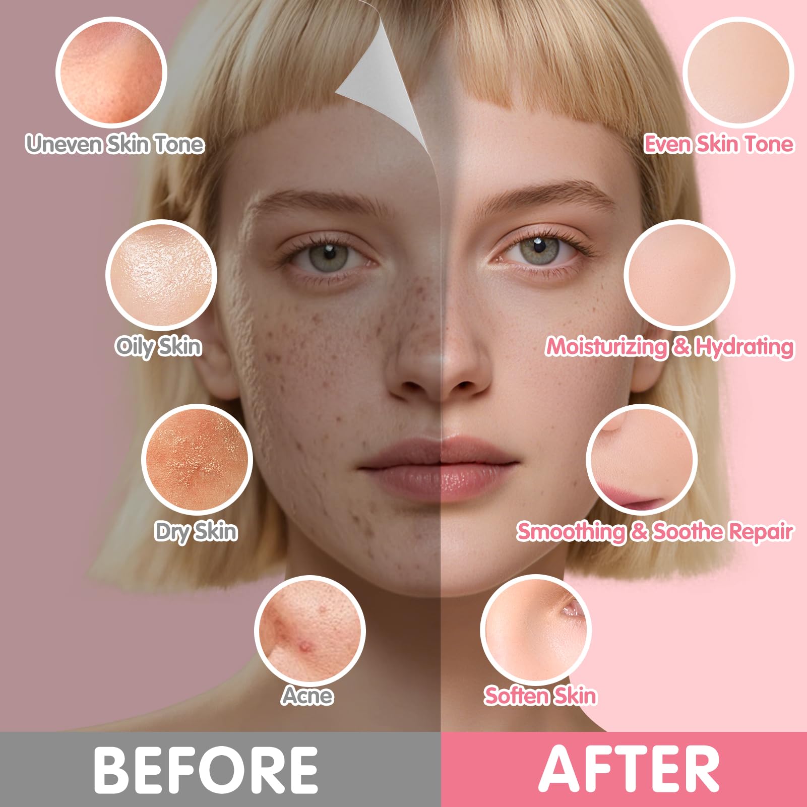 Pjordo Bulgarian Rose mask delivers soft, glowing skin after use.