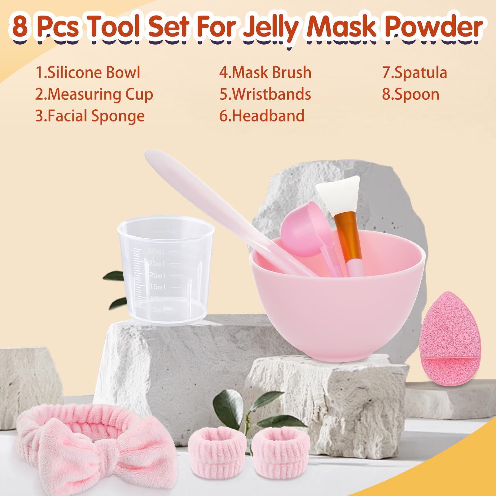 PJordo jelly mask suitable for all skin types in routines