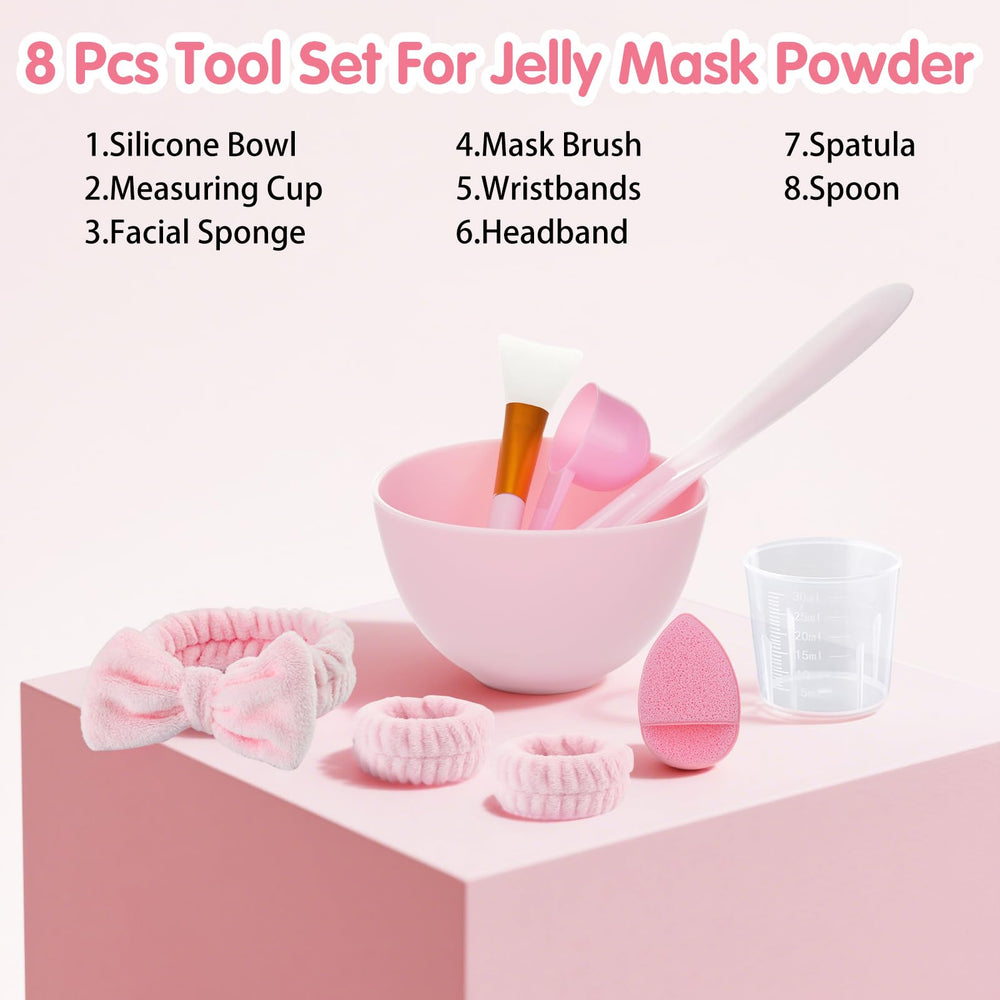 Pjordo jelly mask forms protective skin layer to lock in moisture.