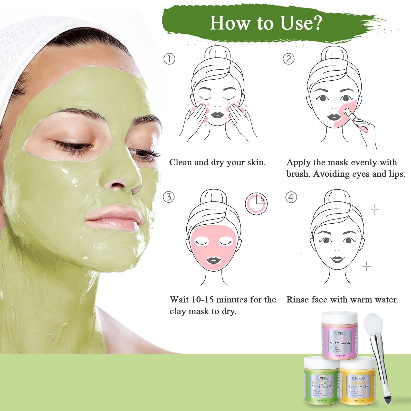 Pjordo application scene illustrating a spa-like self-care moment.