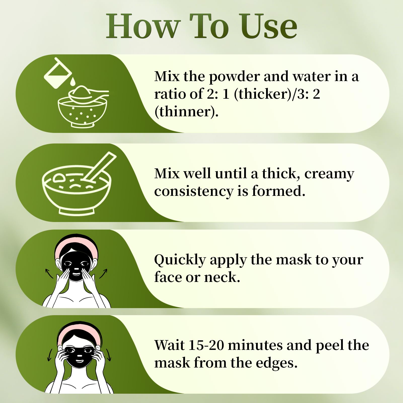 Pjordo Powder Jelly Mask DIY spa ritual promotes relaxing at-home care.