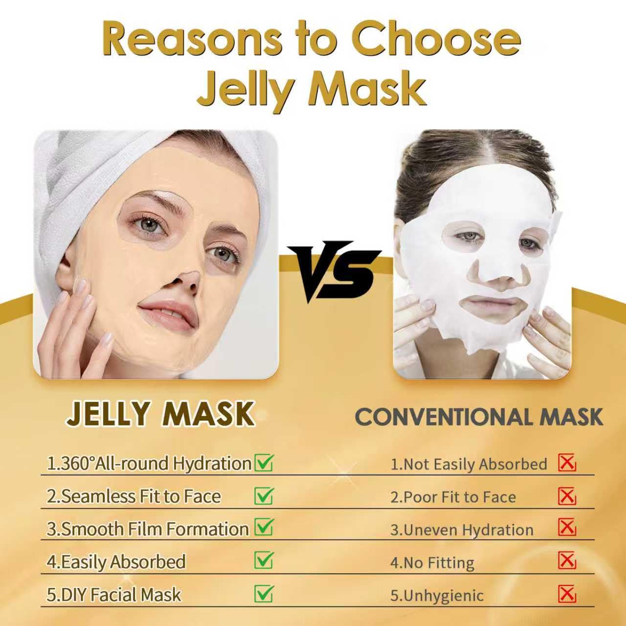 Pjordo Powder Jelly Mask peel-off action revealing refreshed skin