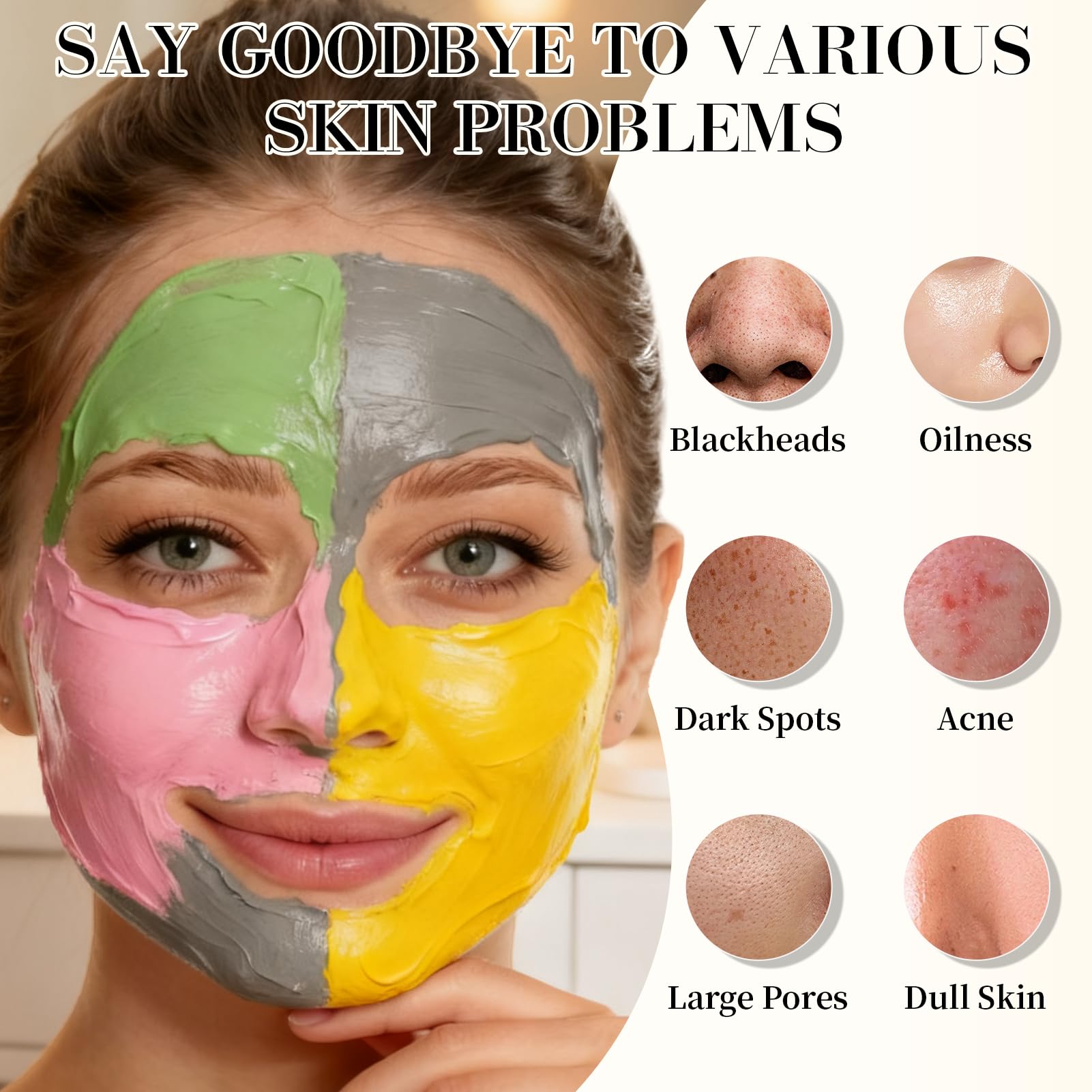 Pjordo turmeric mask close-up rich color for radiant complexion