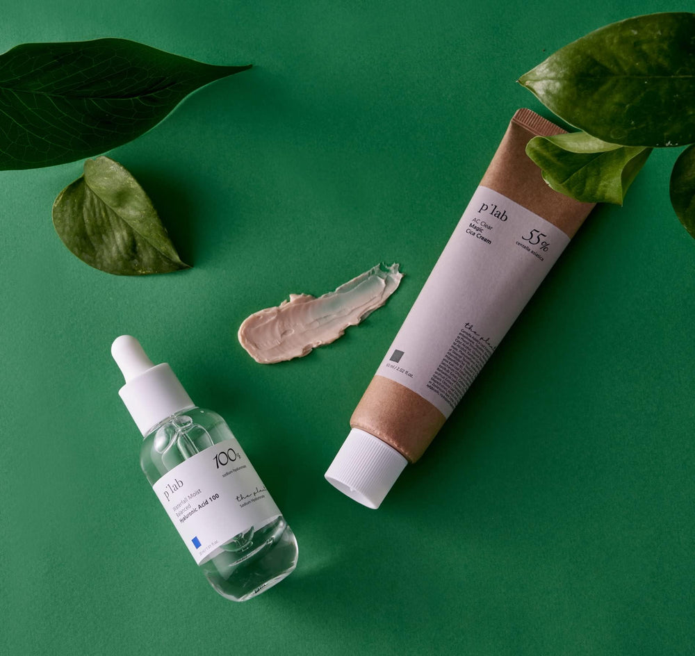 Centella 55% extract highlights PLAB formula