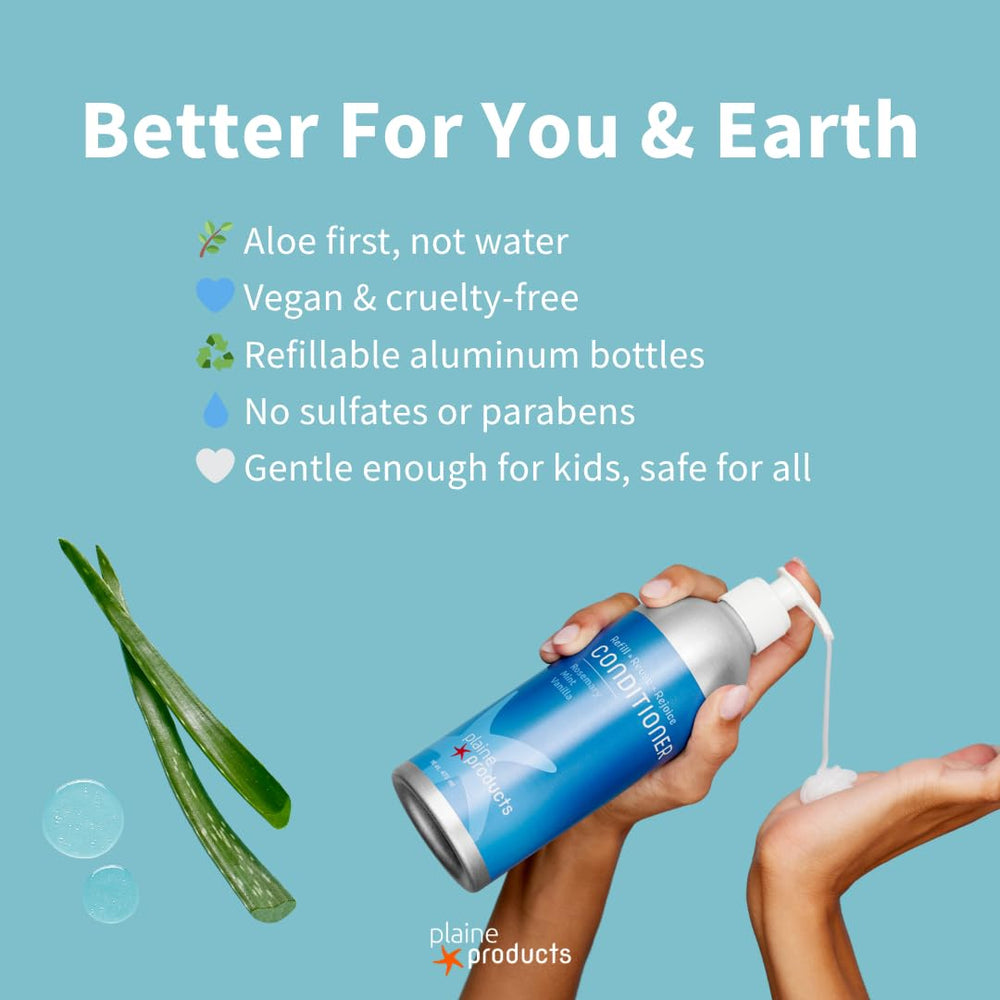 Sulfate-free vegan formula cleanses gently while preserving scalp balance.