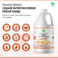 Plainly Earth bulk refill 64oz dispensing for easy restocking and reduced waste.