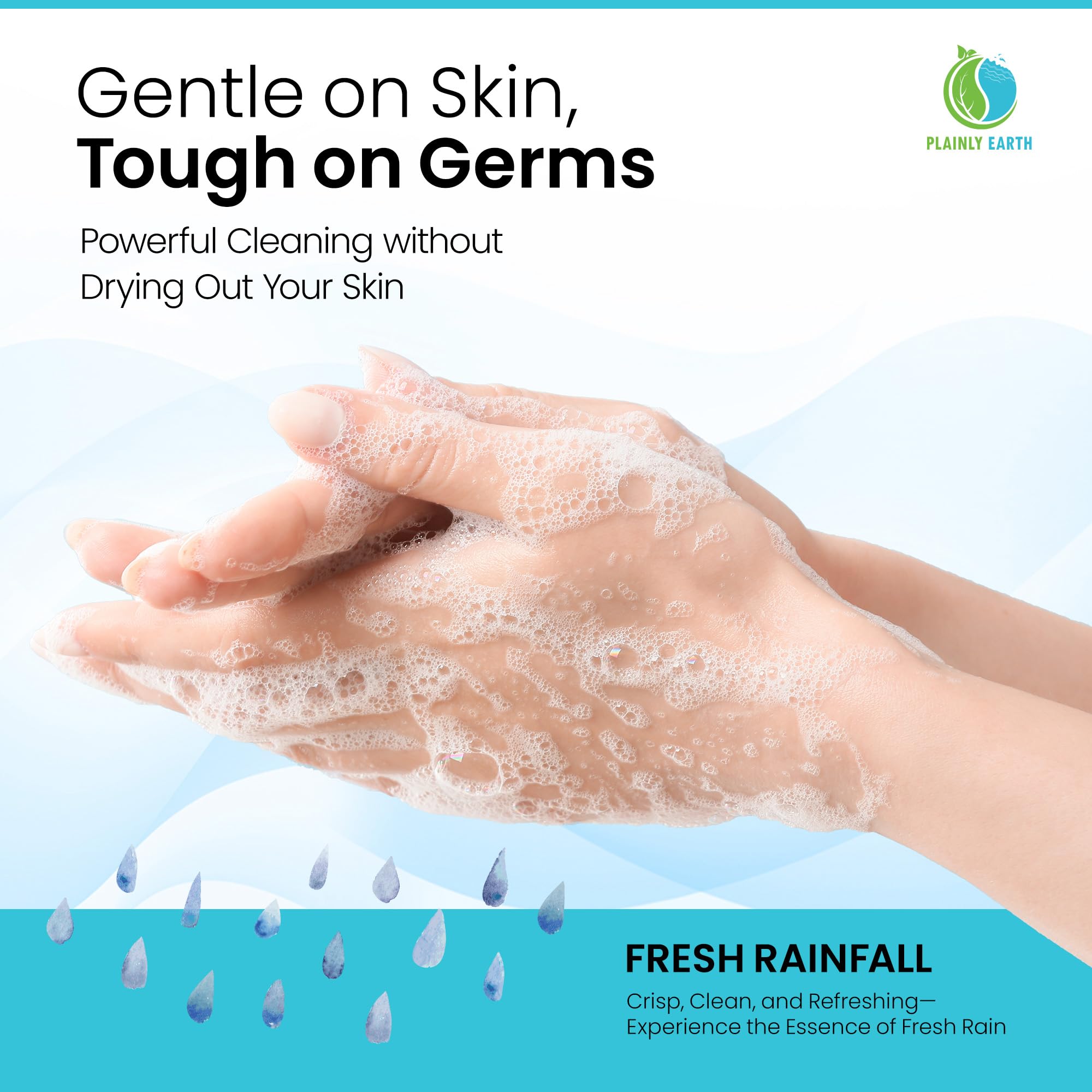 Plainly Earth low-pH formula maintains skin moisture during use