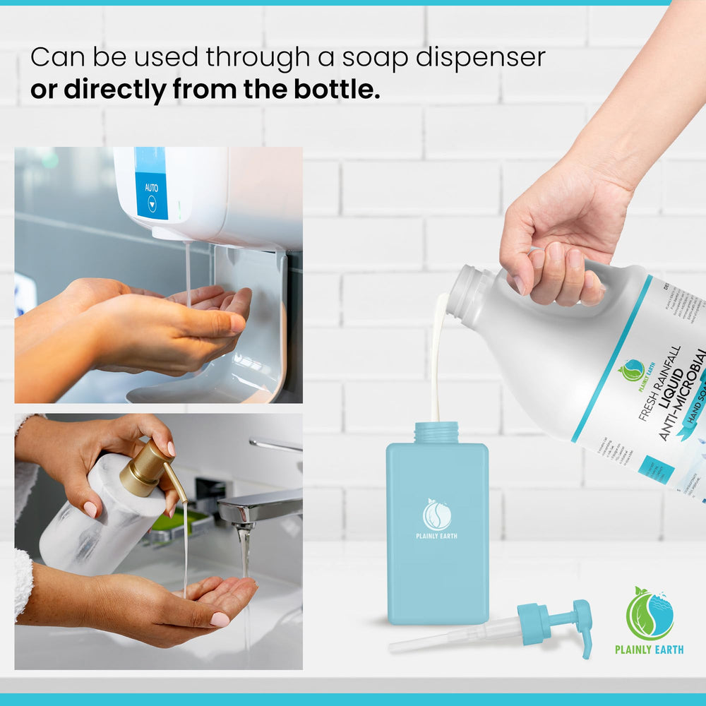 Plainly Earth unscented hand soap for sensitive or dry skin