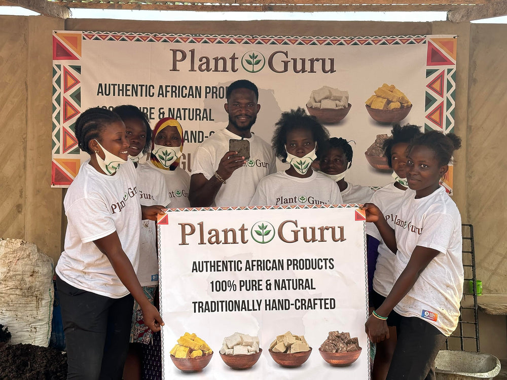 Ideal for dry skin care with Plant Guru African Black Soap Paste.
