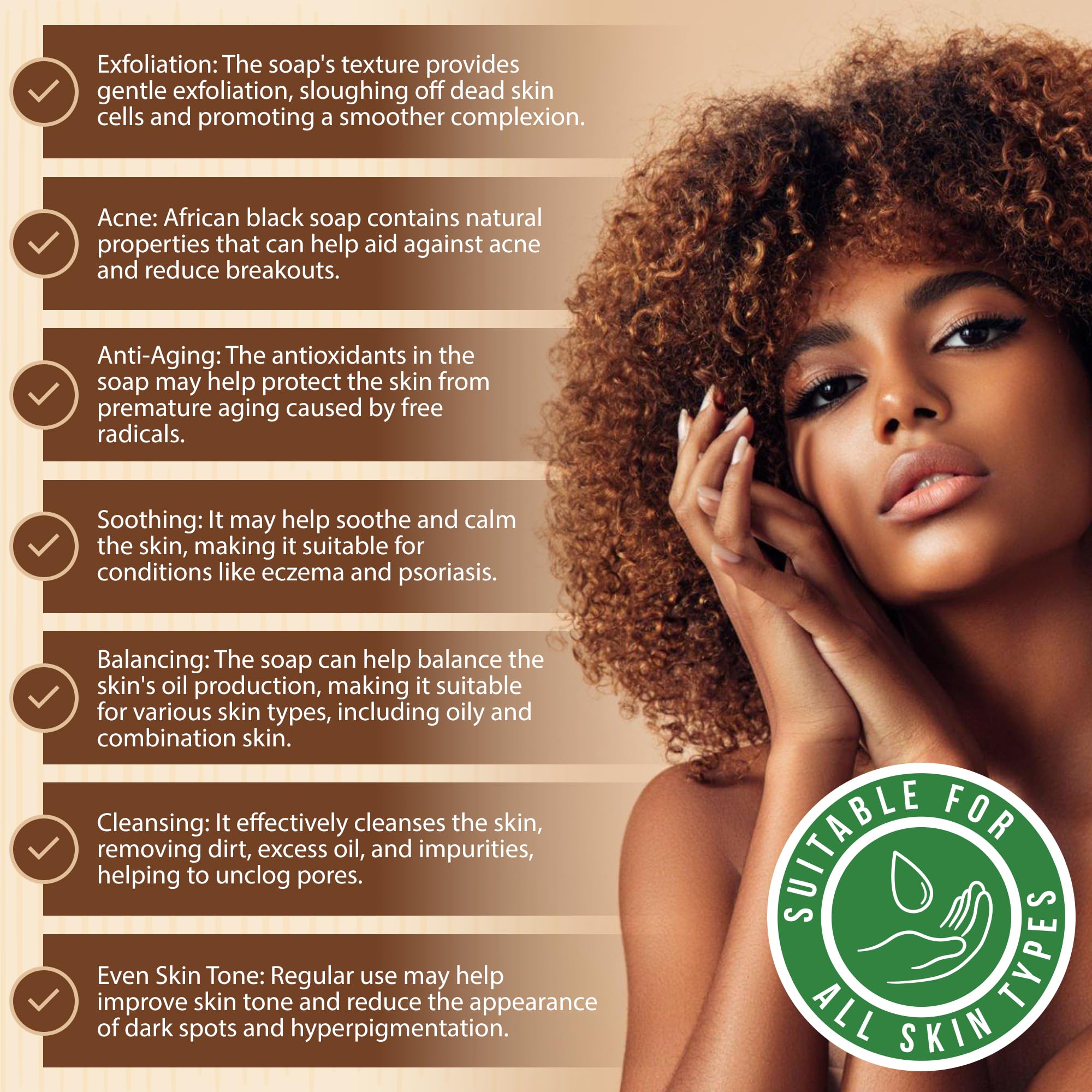 Plant Guru African Black Soap Paste hair-scalp, supports scalp cleansing and healthy shine.