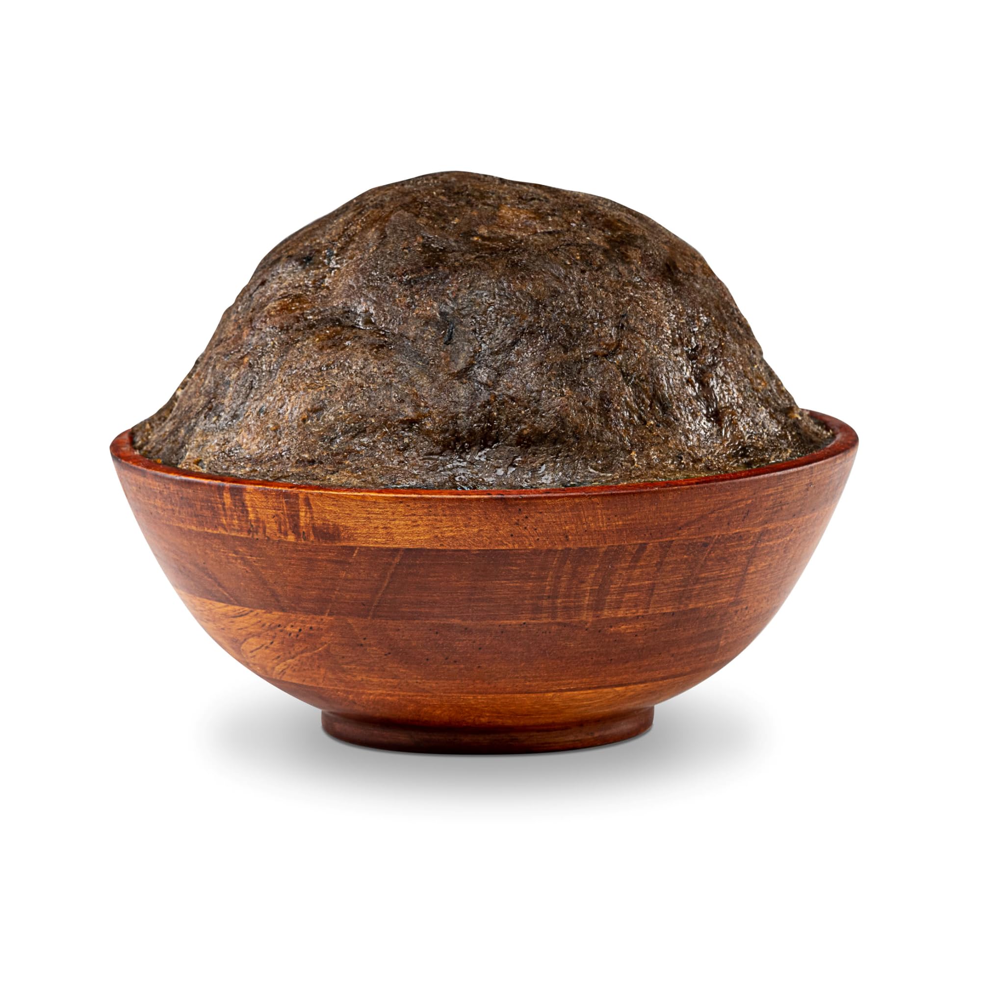 Plant Guru African Black Soap Paste texture, rich lather for face and body cleansing.