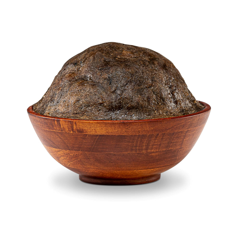Plant Guru African Black Soap Paste texture, rich lather for face and body cleansing.