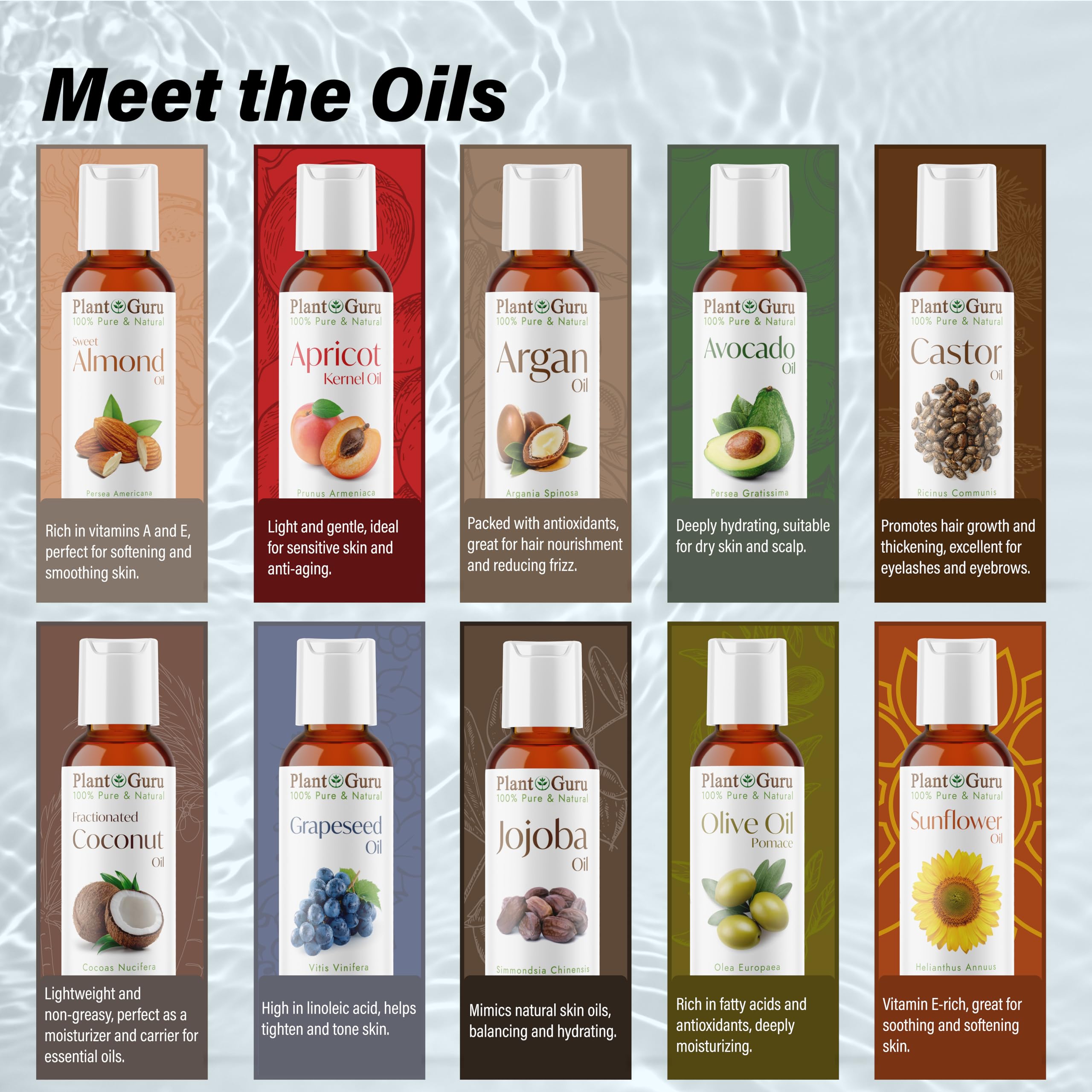 Plant Guru Argan Oil provides conditioning for skin and hair