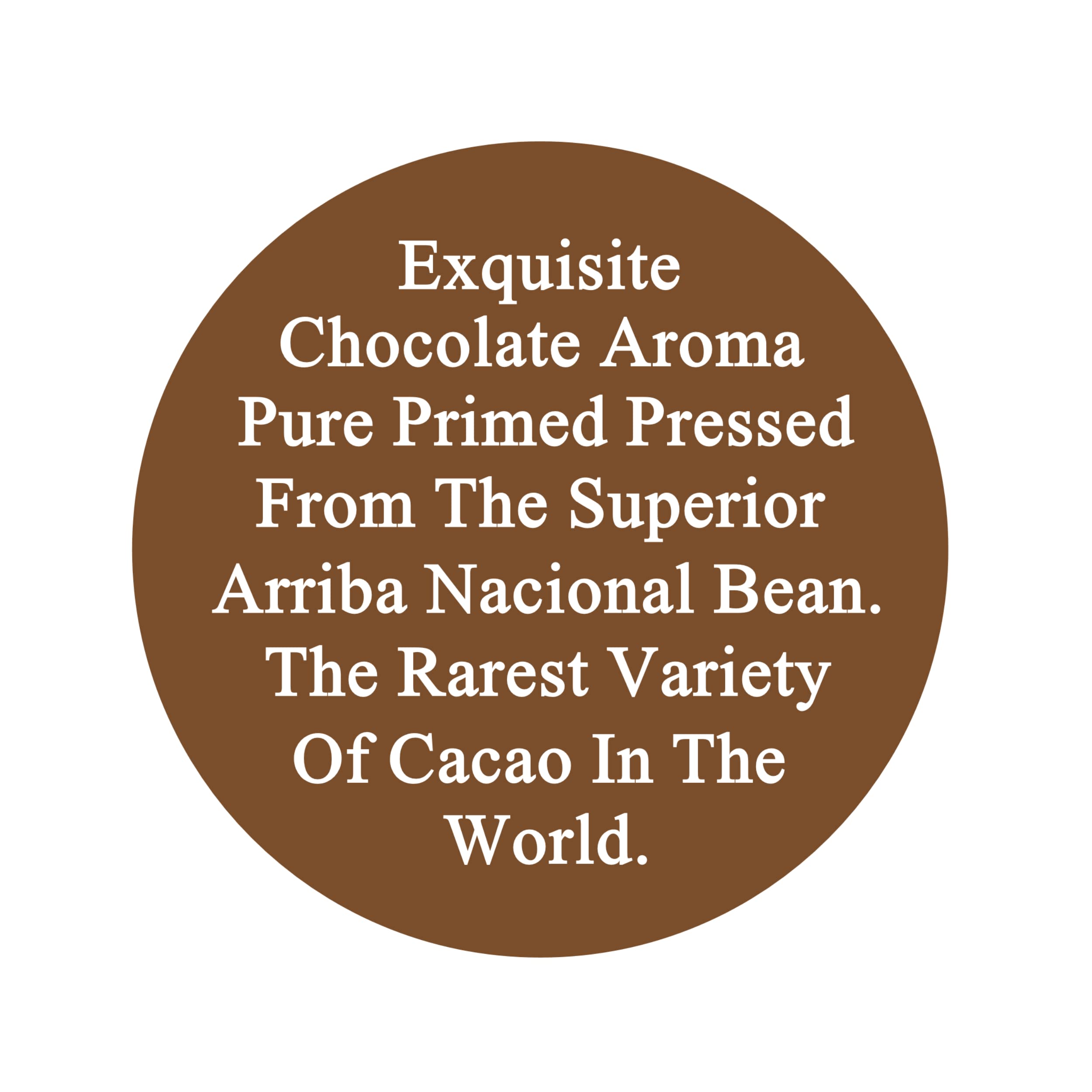 Plant Guru Arriba Nacional cacao bean closeup highlighting premium aroma for chocolate making