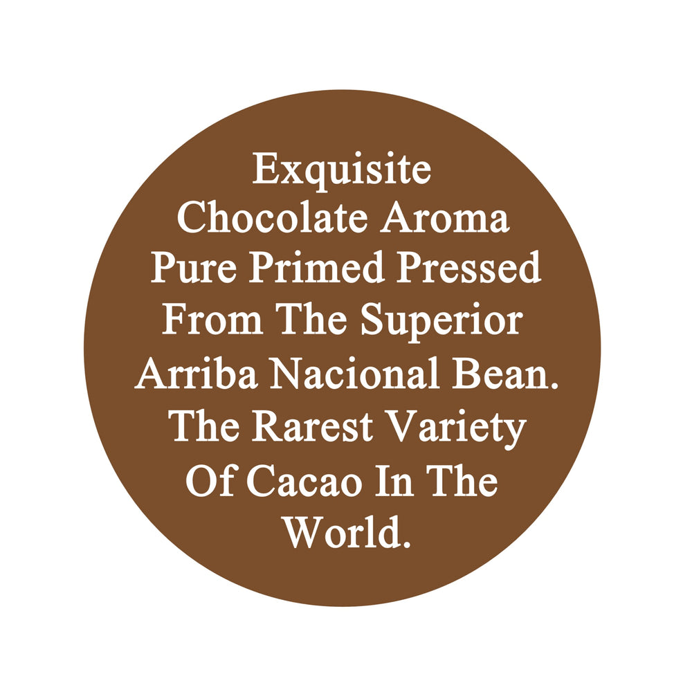 Plant Guru Arriba Nacional cacao bean closeup highlighting premium aroma for chocolate making