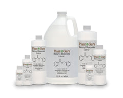Plant Guru Benzyl Benzoate USP Grade 4oz bottle supports cosmetic formulation with stability.
