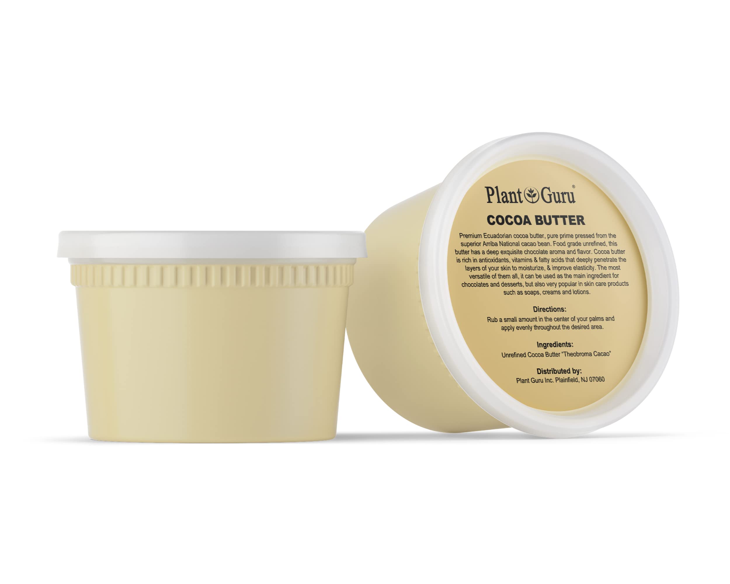 Plant Guru Cocoa butter for chocolate making and baking projects