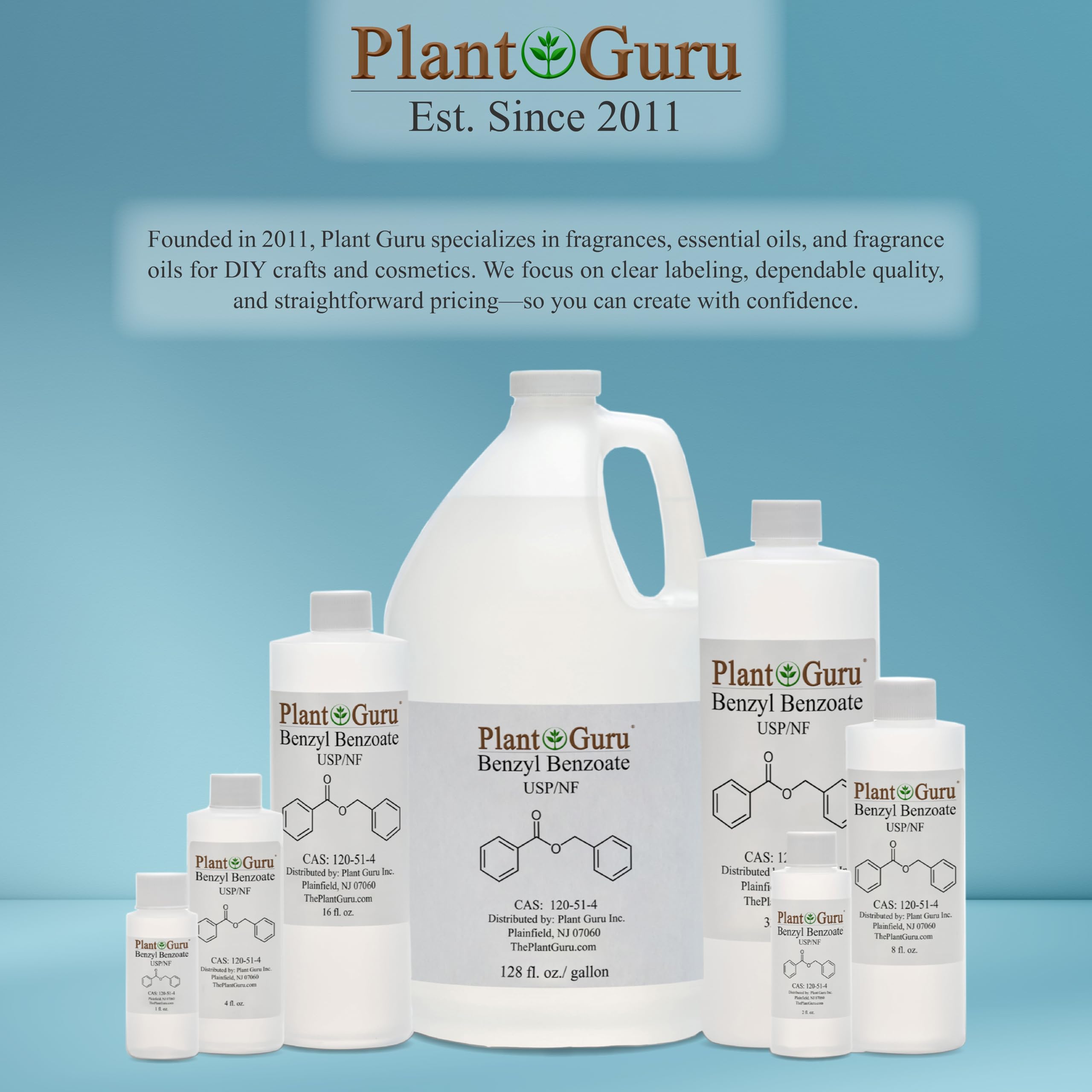 Plant Guru dropper bottle for precise dosing in fragrance recipes.