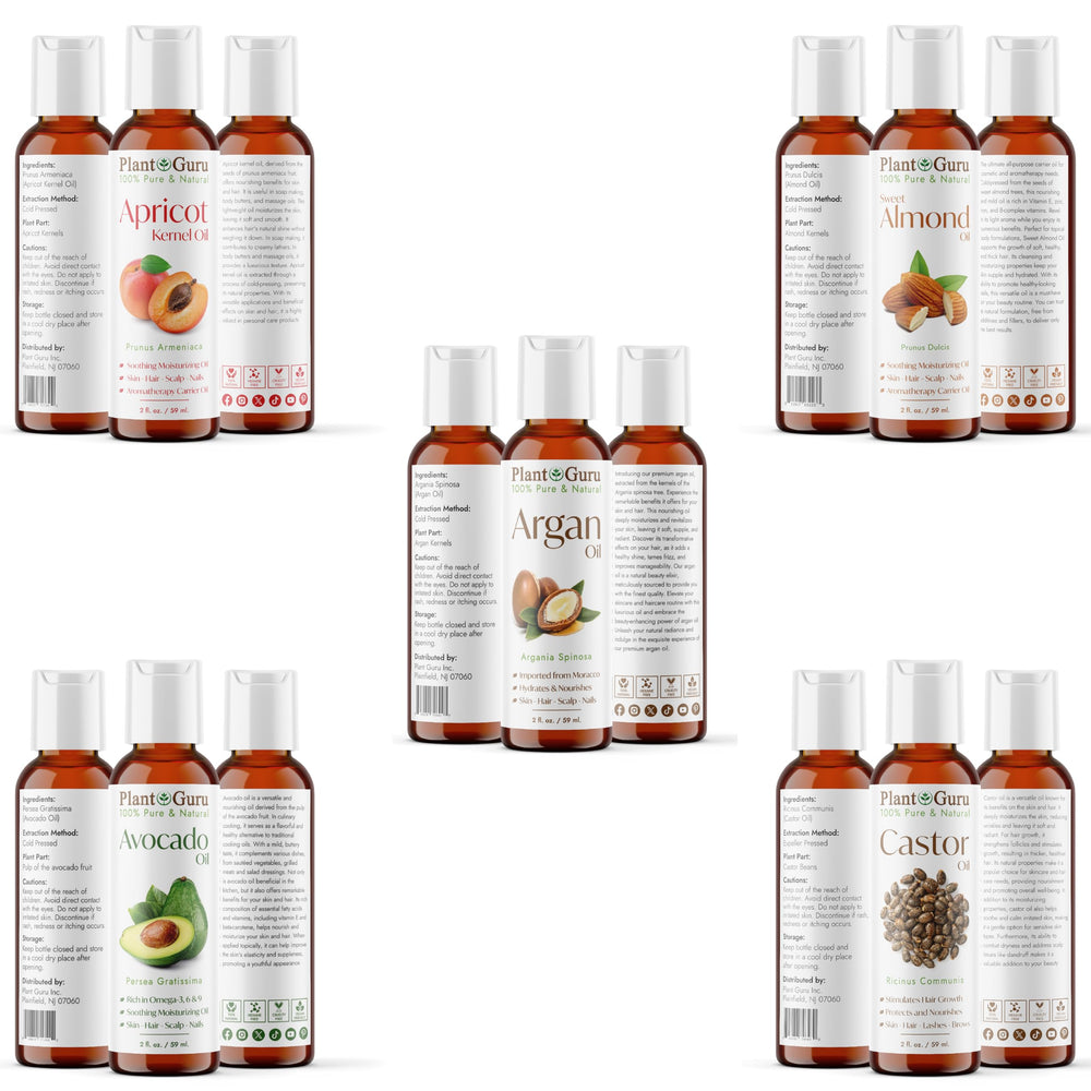 Plant Guru Grapeseed Oil fast absorbing base for serums