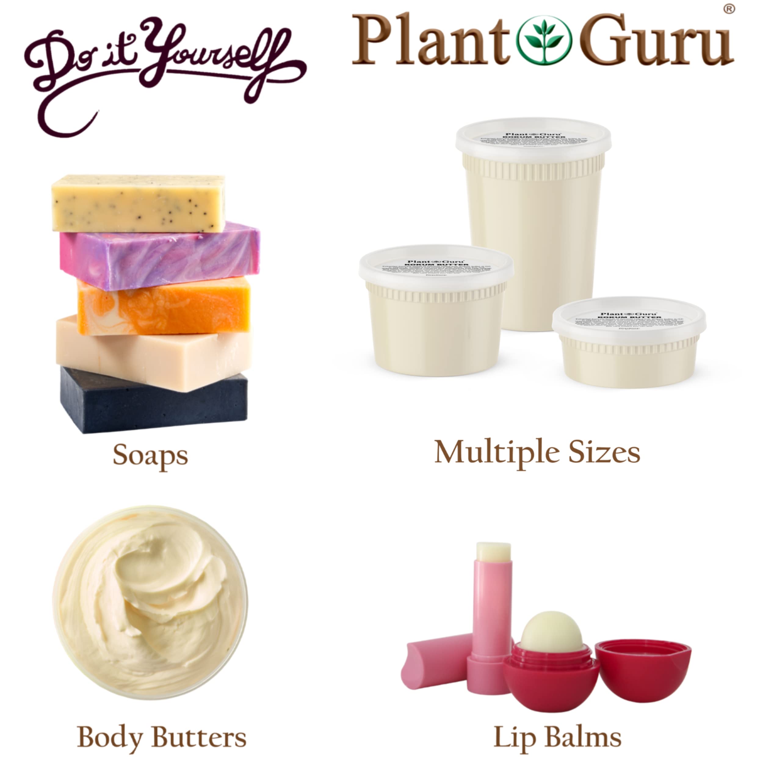 Plant Guru Kokum Butter supports hair conditioning and scalp nourishment
