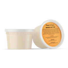 Plant Guru Mango Butter packaging shows 16 oz jar for versatile DIY use