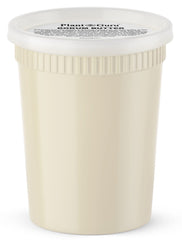 Plant Guru Raw Kokum Butter 32 oz texture close-up for rich vegan skin moisturizer.