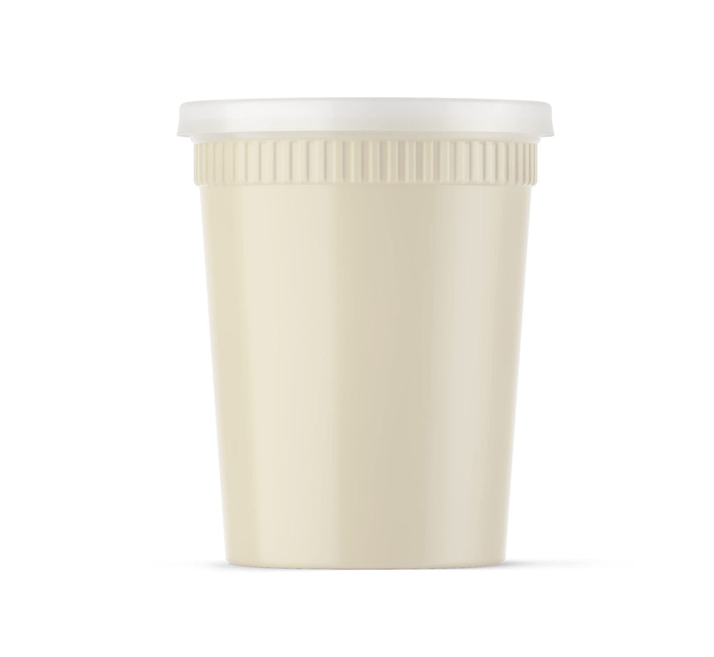 Scoop of Plant Guru Kokum Butter ready for creams and balms.