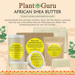 Plant Guru Raw African Shea Butter applied to dry elbows for smoothness