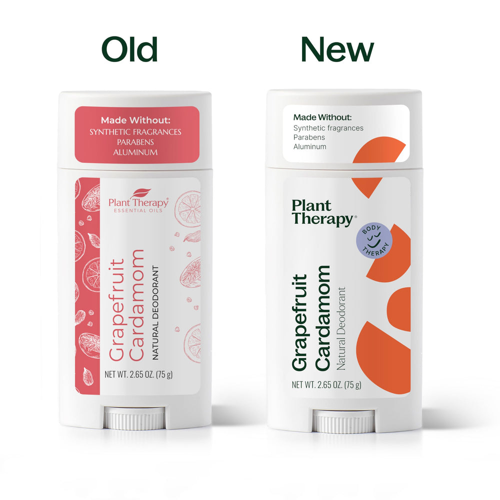 Plant Therapy Grapefruit Cardamom on skin demonstrating quick absorption and dry feel.