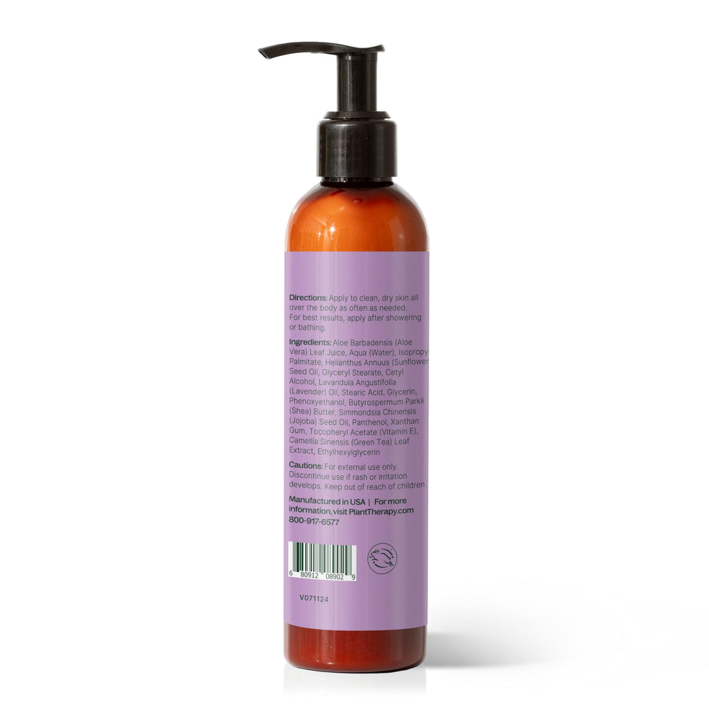 Creamy blend being massaged into arms and legs.