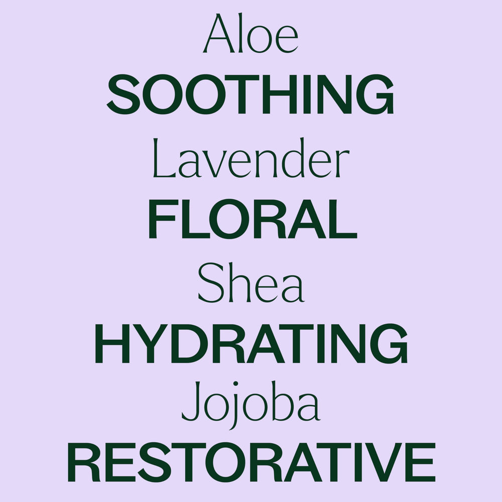 Close-up texture shows rich, creamy consistency for smooth application.