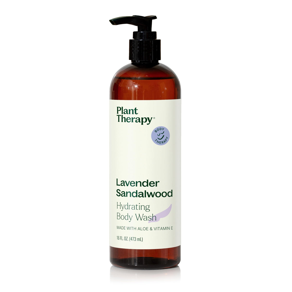 Plant Therapy Lavender Sandalwood bottle front for a calming daily routine.