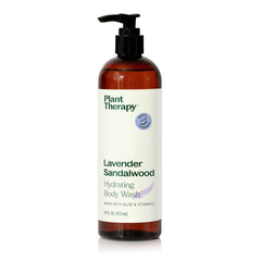 Plant Therapy Lavender Sandalwood bottle front for a calming daily routine.