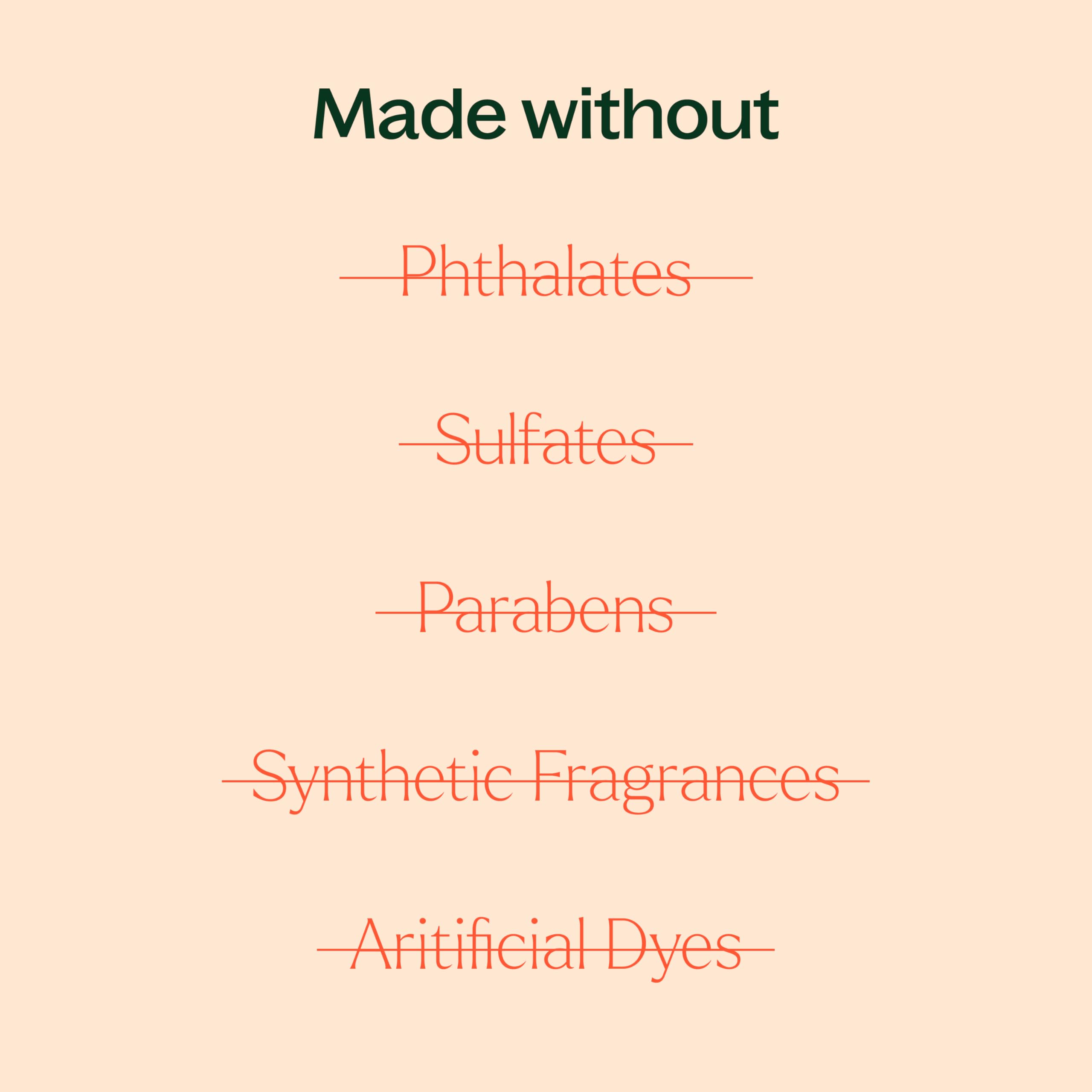 Plant Therapy Tea Tree Body Lotion ingredient panel close-up with clean formula