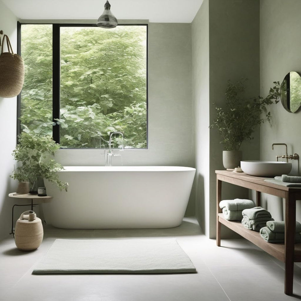 Plantful epsom salt bath bomb enhances relaxation.