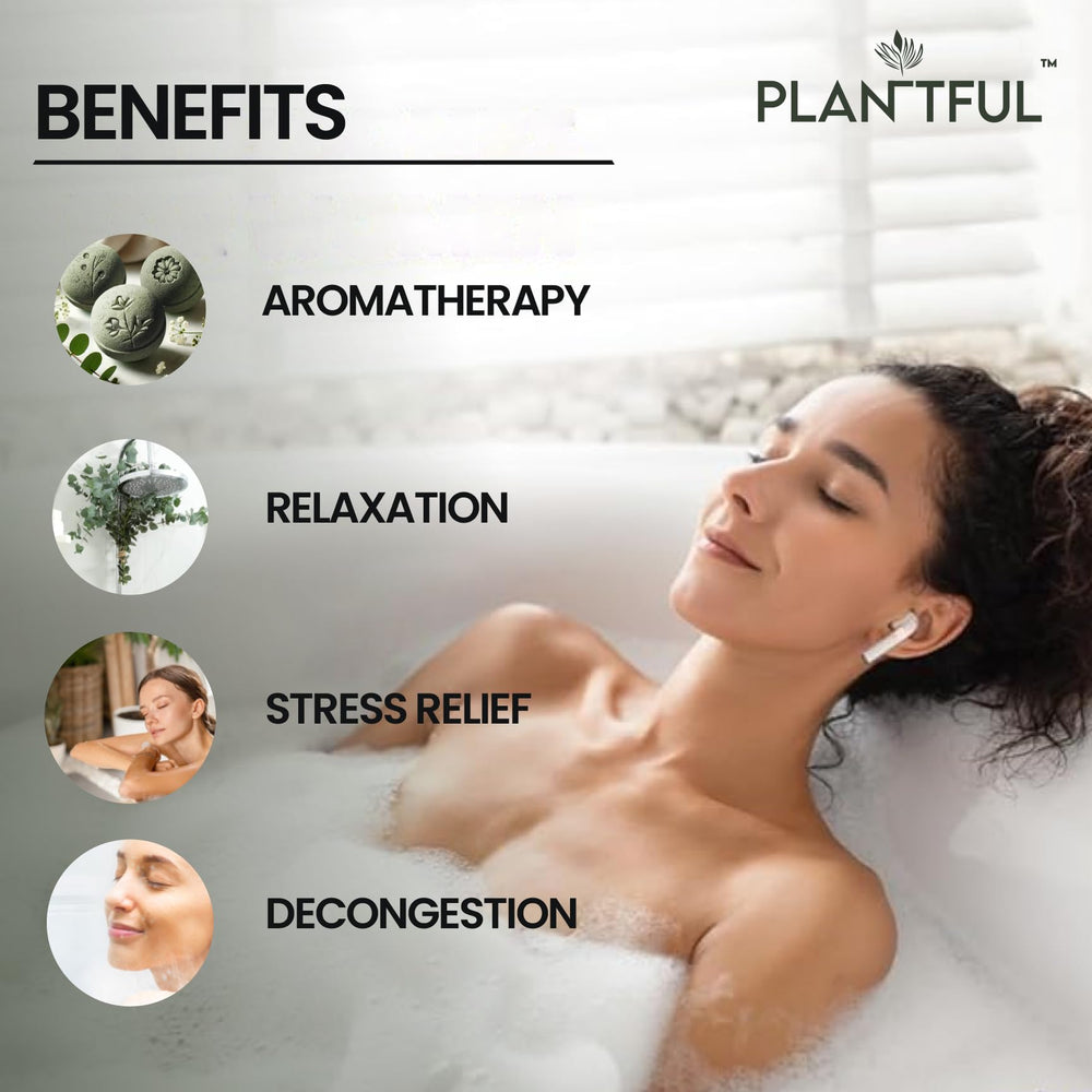 Plantful kids-safe bath bombs for family bath time.